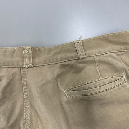 【現状渡し品】【メンズ】 VINTAGE ヴィンテージ CHINO TROUSERS チノ トラウザーズ ズボン ボトムス 157-260809-ya-13-izu サイズ：下記参照 カラー：ベージュ 万代Net店