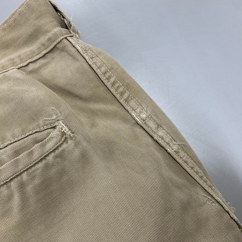 【現状渡し品】【メンズ】 VINTAGE ヴィンテージ CHINO TROUSERS チノ トラウザーズ ズボン ボトムス 157-260809-ya-13-izu サイズ：下記参照 カラー：ベージュ 万代Net店