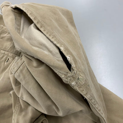 【現状渡し品】【メンズ】 VINTAGE ヴィンテージ CHINO TROUSERS チノ トラウザーズ ズボン ボトムス 157-260809-ya-13-izu サイズ：下記参照 カラー：ベージュ 万代Net店