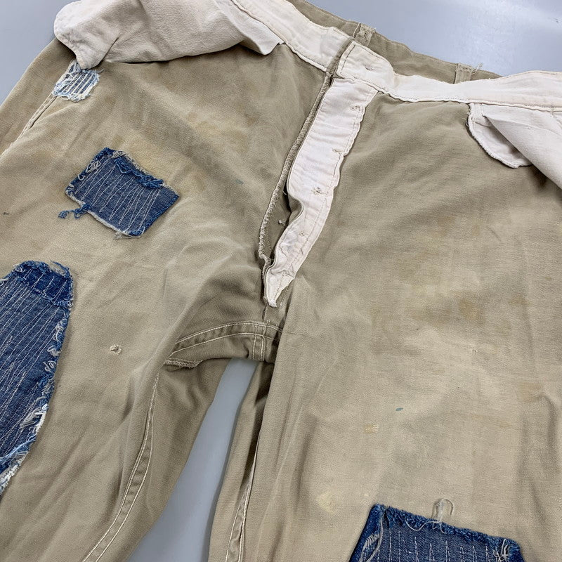 【現状渡し品】【メンズ】 VINTAGE ヴィンテージ CHINO TROUSERS チノ トラウザーズ ズボン ボトムス 157-260809-ya-13-izu サイズ：下記参照 カラー：ベージュ 万代Net店