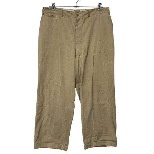 【現状渡し品】【メンズ】 U.S.ARMY ユーエスアーミー S-1785 40-50S M-45 KHAKI CHINO TROSERS カーキ チノ トラウザーズ ズボン ボトムス 157-260809-ya-12-izu サイズ：下記参照 カラー：ベージュ 万代Net店