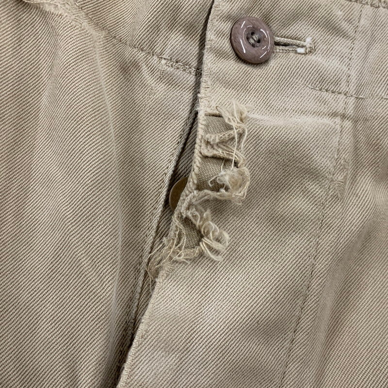 【現状渡し品】【メンズ】 U.S.ARMY ユーエスアーミー S-1785 40-50S M-45 KHAKI CHINO TROSERS カーキ チノ トラウザーズ ズボン ボトムス 157-260809-ya-12-izu サイズ：下記参照 カラー：ベージュ 万代Net店
