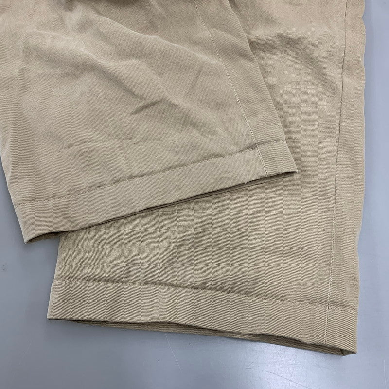 【現状渡し品】【メンズ】 U.S.ARMY ユーエスアーミー S-1785 40-50S M-45 KHAKI CHINO TROSERS カーキ チノ トラウザーズ ズボン ボトムス 157-260809-ya-12-izu サイズ：下記参照 カラー：ベージュ 万代Net店