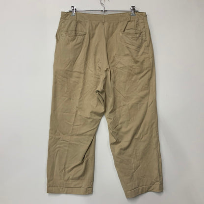 【現状渡し品】【メンズ】 U.S.ARMY ユーエスアーミー S-1785 40-50S M-45 KHAKI CHINO TROSERS カーキ チノ トラウザーズ ズボン ボトムス 157-260809-ya-12-izu サイズ：下記参照 カラー：ベージュ 万代Net店