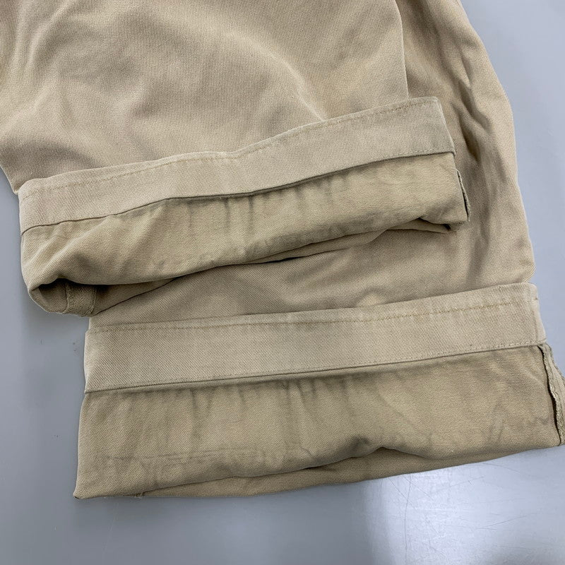 【現状渡し品】【メンズ】 U.S.ARMY ユーエスアーミー S-1785 40-50S M-45 KHAKI CHINO TROSERS カーキ チノ トラウザーズ ズボン ボトムス 157-260809-ya-12-izu サイズ：下記参照 カラー：ベージュ 万代Net店