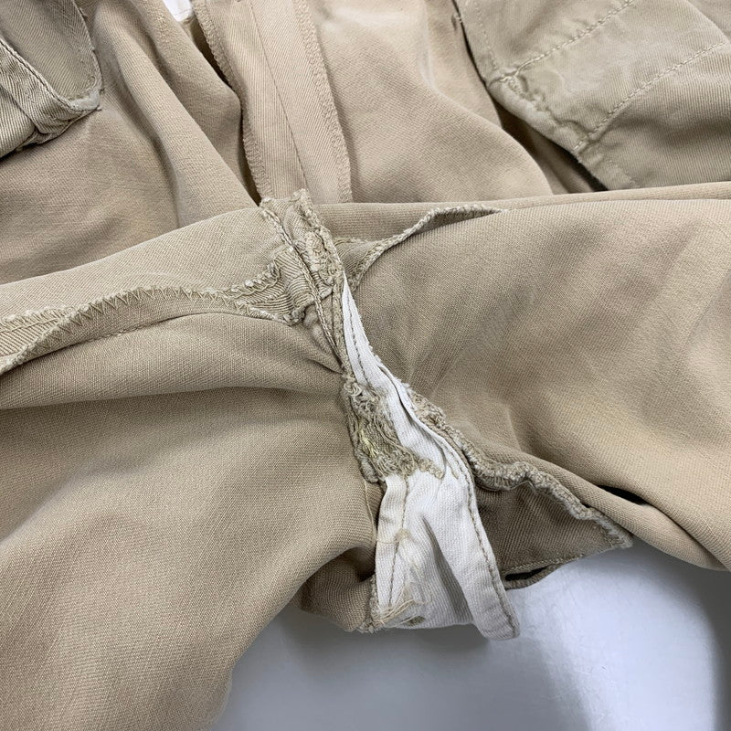 【現状渡し品】【メンズ】 U.S.ARMY ユーエスアーミー S-1785 40-50S M-45 KHAKI CHINO TROSERS カーキ チノ トラウザーズ ズボン ボトムス 157-260809-ya-12-izu サイズ：下記参照 カラー：ベージュ 万代Net店
