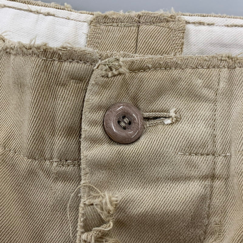 【現状渡し品】【メンズ】 U.S.ARMY ユーエスアーミー S-1785 40-50S M-45 KHAKI CHINO TROSERS カーキ チノ トラウザーズ ズボン ボトムス 157-260809-ya-12-izu サイズ：下記参照 カラー：ベージュ 万代Net店