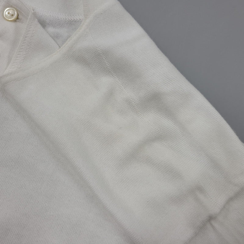 【中古品】【メンズ】 JOHN SMEDLEY ジョンスメドレー HENRY NECK KNIT SS TEE ヘンリー ネック ニット ショートスリーブ Tシャツ トップス 141-260815-kh-07-izu サイズ：92cm/36 カラー：ホワイト 万代Net店