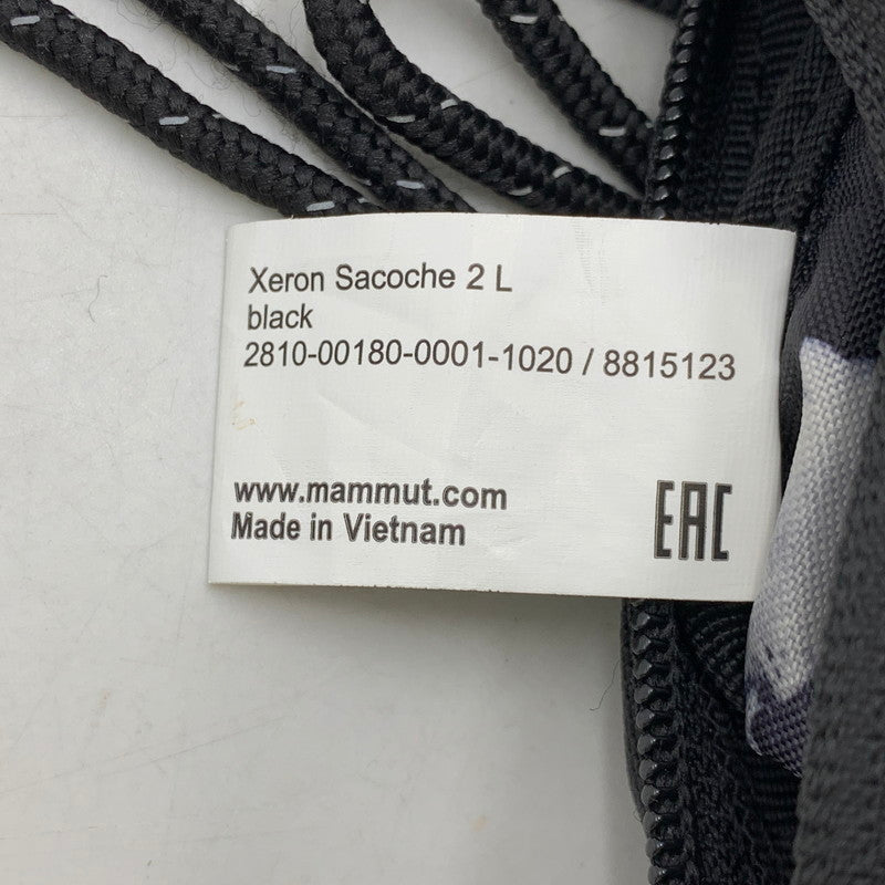 【中古品】【メンズ/レディース】 MAMMUT マムート 2810-00180 XERON SACOCHE エクセロン サコッシュ カバン 鞄 188-260818-ya-20-izu カラー：ブラック 万代Net店