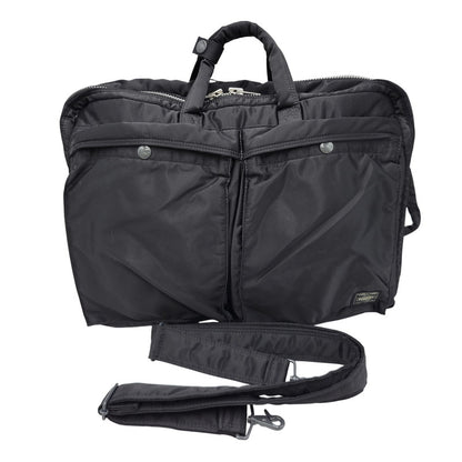 【中古品】【メンズ】 PORTER ポーター TANKER 3WAY BRIEFCASE タンカー ブリーフケース バッグ カバン 鞄 188-260809-as-05-izu カラー：ブラック 万代Net店