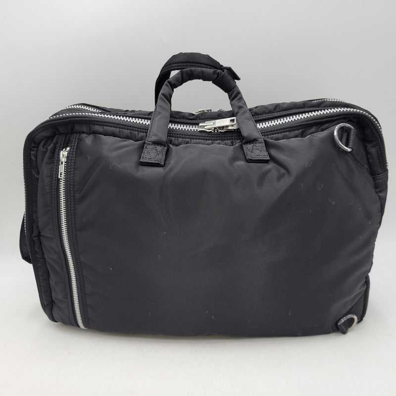 【中古品】【メンズ】 PORTER ポーター TANKER 3WAY BRIEFCASE タンカー ブリーフケース バッグ カバン 鞄 188-260809-as-05-izu カラー：ブラック 万代Net店
