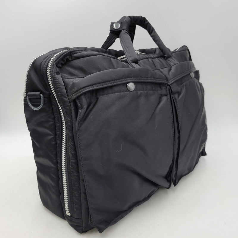 【中古品】【メンズ】 PORTER ポーター TANKER 3WAY BRIEFCASE タンカー ブリーフケース バッグ カバン 鞄 188-260809-as-05-izu カラー：ブラック 万代Net店