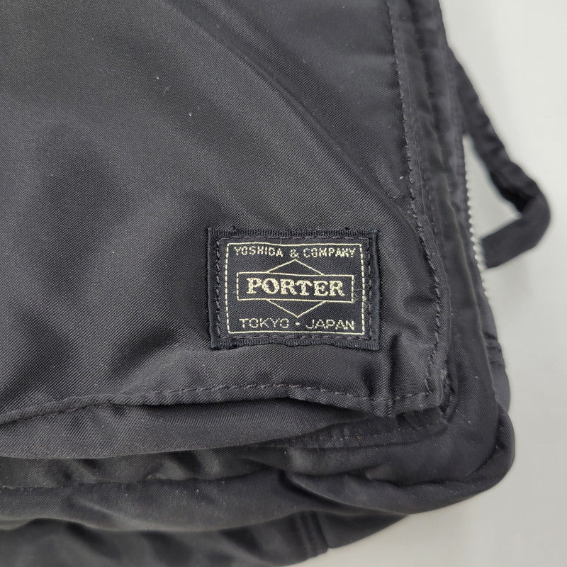 【中古品】【メンズ】 PORTER ポーター TANKER 3WAY BRIEFCASE タンカー ブリーフケース バッグ カバン 鞄 188-260809-as-05-izu カラー：ブラック 万代Net店