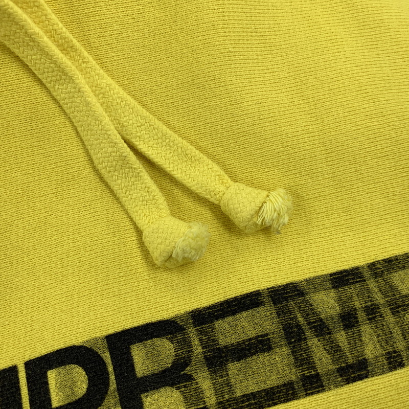 【中古品】【メンズ】 SUPREME シュプリーム 20SS MOTION LOGO HOODED SWEATSHIRT モーション ロゴ フーデッド スウェットシャツ トップス 長袖 149-260809-ya-08-izu サイズ：L カラー：イエロー 万代Net店