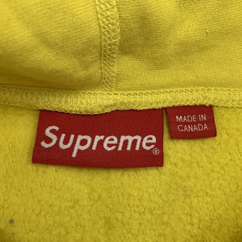 【中古品】【メンズ】 SUPREME シュプリーム 20SS MOTION LOGO HOODED SWEATSHIRT モーション ロゴ フーデッド スウェットシャツ トップス 長袖 149-260809-ya-08-izu サイズ：L カラー：イエロー 万代Net店