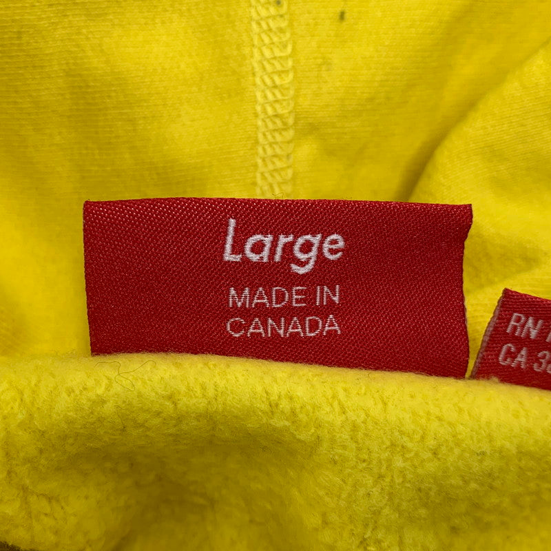 【中古品】【メンズ】 SUPREME シュプリーム 20SS MOTION LOGO HOODED SWEATSHIRT モーション ロゴ フーデッド スウェットシャツ トップス 長袖 149-260809-ya-08-izu サイズ：L カラー：イエロー 万代Net店