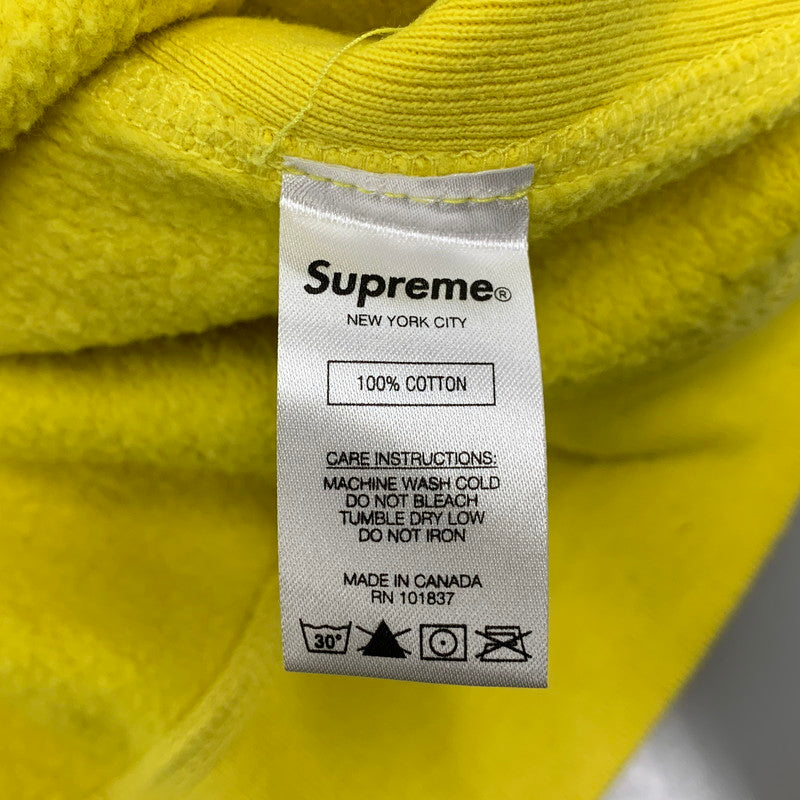 【中古品】【メンズ】 SUPREME シュプリーム 20SS MOTION LOGO HOODED SWEATSHIRT モーション ロゴ フーデッド スウェットシャツ トップス 長袖 149-260809-ya-08-izu サイズ：L カラー：イエロー 万代Net店