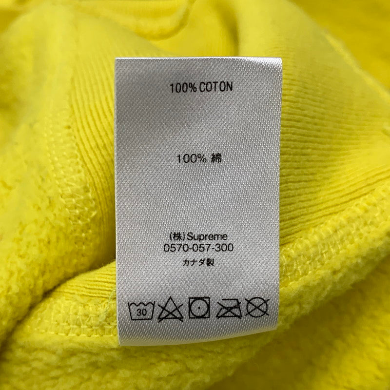【中古品】【メンズ】 SUPREME シュプリーム 20SS MOTION LOGO HOODED SWEATSHIRT モーション ロゴ フーデッド スウェットシャツ トップス 長袖 149-260809-ya-08-izu サイズ：L カラー：イエロー 万代Net店