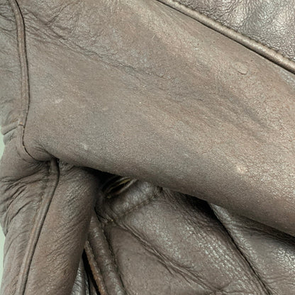 【現状渡し品】【メンズ】 MOON LUNCH PARIS ムーン ランチ パリ MOUTON JACKET ムートン ジャケット アウター 146-260818-ya-01-izu サイズ：M カラー：ブラウン 万代Net店