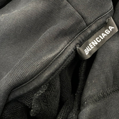 【中古品】【メンズ】 BALENCIAGA バレンシアガ 571194 BB MODE HOODIE フーディー パーカー トップス 141-260811-kh-01-izu サイズ：M カラー：ブラック 万代Net店