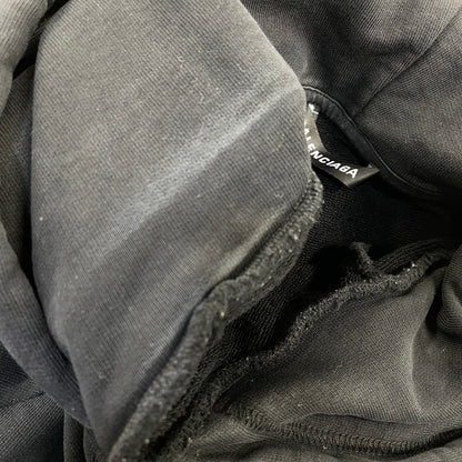 【中古品】【メンズ】 BALENCIAGA バレンシアガ 571194 BB MODE HOODIE フーディー パーカー トップス 141-260811-kh-01-izu サイズ：M カラー：ブラック 万代Net店