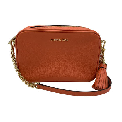 【中古品】【レディース】 MICHAEL KORS マイケルコース 32F7GGNM8L JET SET ジェットセット MD CAMERA BAG カメラバッグ カバン 鞄 188-260818-ya-18-izu カラー：サーモンピンク 万代Net店