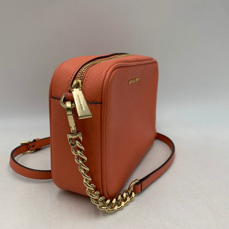 【中古品】【レディース】 MICHAEL KORS マイケルコース 32F7GGNM8L JET SET ジェットセット MD CAMERA BAG カメラバッグ カバン 鞄 188-260818-ya-18-izu カラー：サーモンピンク 万代Net店