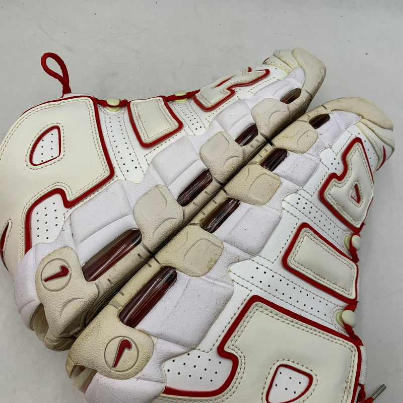 【中古品】【メンズ/レディース】 NIKE ナイキ 921948-102 AIR MORE UPTEMPO エア モア アップテンポ スニーカー シューズ 靴 160-260810-cs-06-izu サイズ：26cm カラー：WHITE/VARSITY RED-WHITE 万代Net店