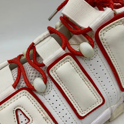 【中古品】【メンズ/レディース】 NIKE ナイキ 921948-102 AIR MORE UPTEMPO エア モア アップテンポ スニーカー シューズ 靴 160-260810-cs-06-izu サイズ：26cm カラー：WHITE/VARSITY RED-WHITE 万代Net店