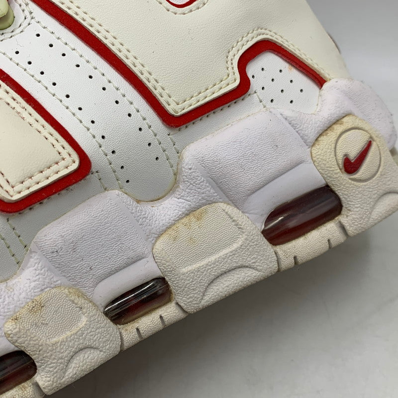 【中古品】【メンズ/レディース】 NIKE ナイキ 921948-102 AIR MORE UPTEMPO エア モア アップテンポ スニーカー シューズ 靴 160-260810-cs-06-izu サイズ：26cm カラー：WHITE/VARSITY RED-WHITE 万代Net店