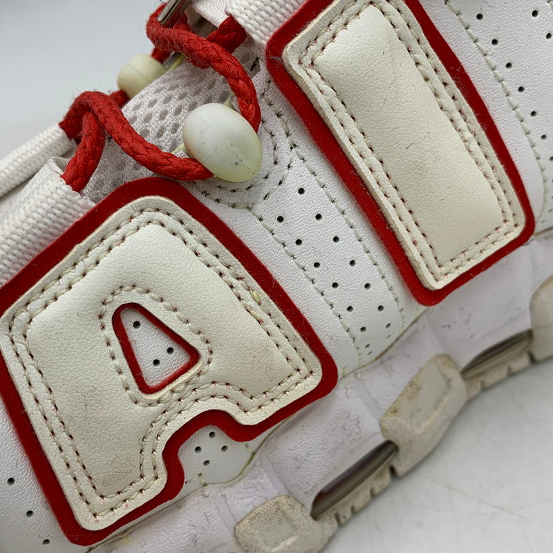 【中古品】【メンズ/レディース】 NIKE ナイキ 921948-102 AIR MORE UPTEMPO エア モア アップテンポ スニーカー シューズ 靴 160-260810-cs-06-izu サイズ：26cm カラー：WHITE/VARSITY RED-WHITE 万代Net店