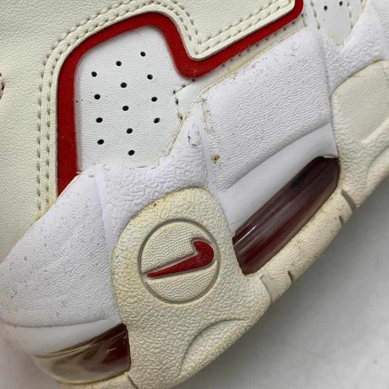 【中古品】【メンズ/レディース】 NIKE ナイキ 921948-102 AIR MORE UPTEMPO エア モア アップテンポ スニーカー シューズ 靴 160-260810-cs-06-izu サイズ：26cm カラー：WHITE/VARSITY RED-WHITE 万代Net店