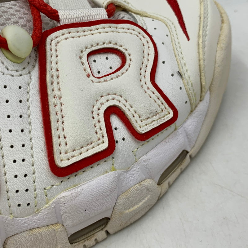 【中古品】【メンズ/レディース】 NIKE ナイキ 921948-102 AIR MORE UPTEMPO エア モア アップテンポ スニーカー シューズ 靴 160-260810-cs-06-izu サイズ：26cm カラー：WHITE/VARSITY RED-WHITE 万代Net店
