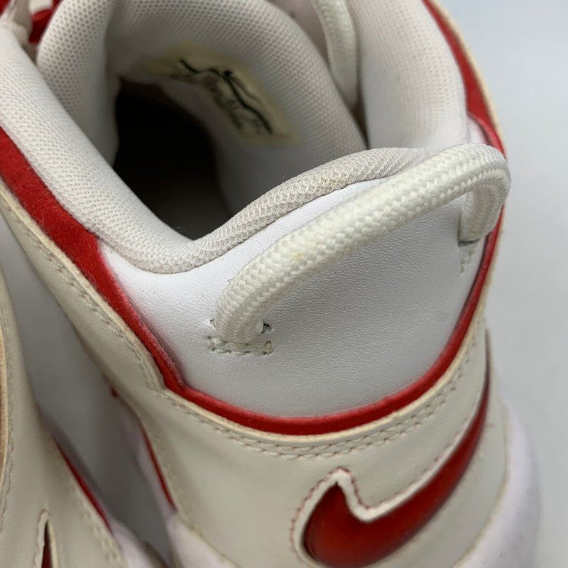 【中古品】【メンズ/レディース】 NIKE ナイキ 921948-102 AIR MORE UPTEMPO エア モア アップテンポ スニーカー シューズ 靴 160-260810-cs-06-izu サイズ：26cm カラー：WHITE/VARSITY RED-WHITE 万代Net店