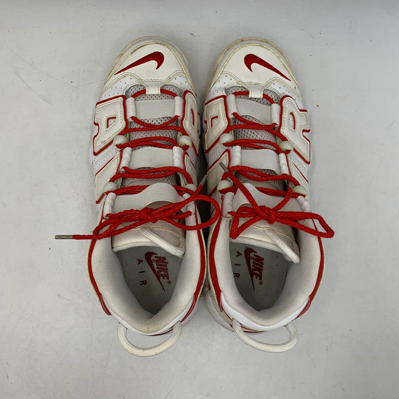 【中古品】【メンズ/レディース】 NIKE ナイキ 921948-102 AIR MORE UPTEMPO エア モア アップテンポ スニーカー シューズ 靴 160-260810-cs-06-izu サイズ：26cm カラー：WHITE/VARSITY RED-WHITE 万代Net店