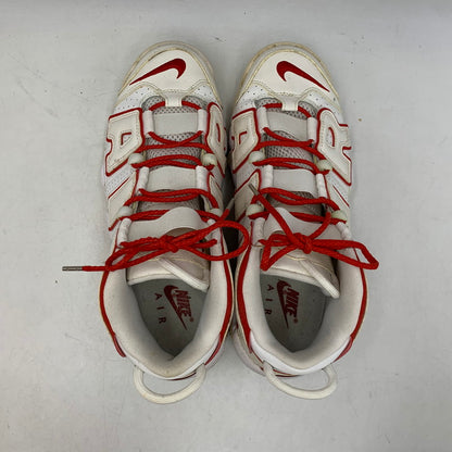 【中古品】【メンズ/レディース】 NIKE ナイキ 921948-102 AIR MORE UPTEMPO エア モア アップテンポ スニーカー シューズ 靴 160-260810-cs-06-izu サイズ：26cm カラー：WHITE/VARSITY RED-WHITE 万代Net店