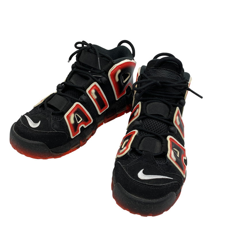 【中古品】【メンズ/レディース】 NIKE ナイキ CJ6129-001 AIR MORE UPTEMPO エア モア アップテンポ スニーカー 靴 160-260811-kh-10-izu サイズ：26 カラー：BLACK/WHITE-LASER CRIMSON 万代Net店