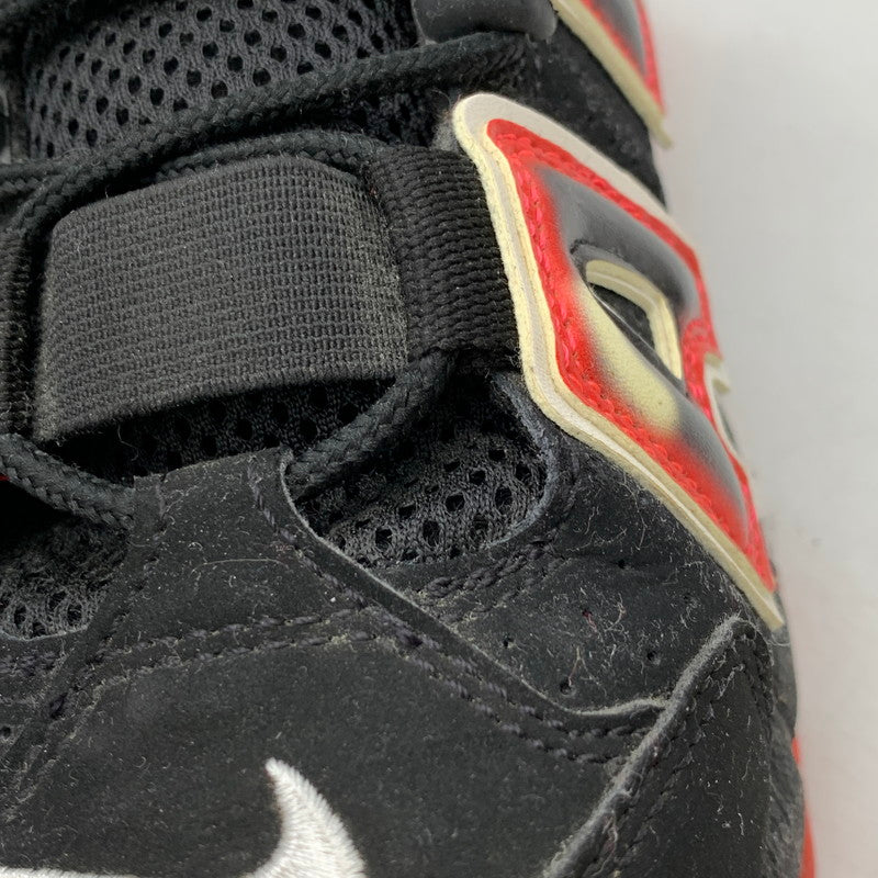 【中古品】【メンズ/レディース】 NIKE ナイキ CJ6129-001 AIR MORE UPTEMPO エア モア アップテンポ スニーカー 靴 160-260811-kh-10-izu サイズ：26 カラー：BLACK/WHITE-LASER CRIMSON 万代Net店