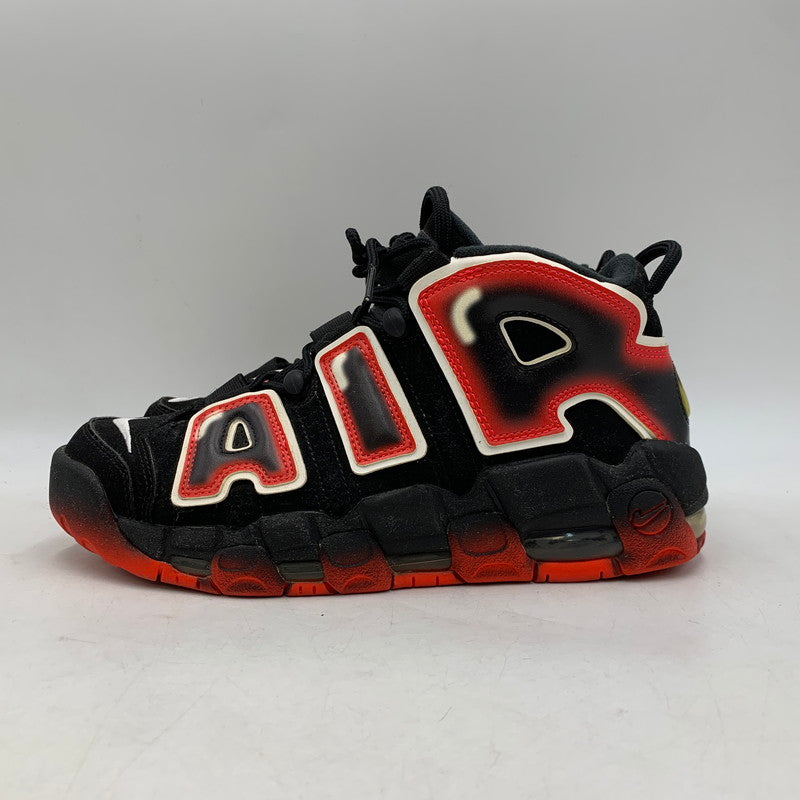 【中古品】【メンズ/レディース】 NIKE ナイキ CJ6129-001 AIR MORE UPTEMPO エア モア アップテンポ スニーカー 靴 160-260811-kh-10-izu サイズ：26 カラー：BLACK/WHITE-LASER CRIMSON 万代Net店