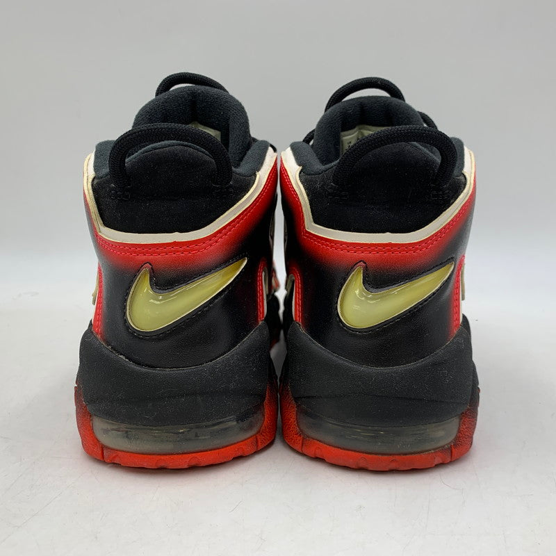 【中古品】【メンズ/レディース】 NIKE ナイキ CJ6129-001 AIR MORE UPTEMPO エア モア アップテンポ スニーカー 靴 160-260811-kh-10-izu サイズ：26 カラー：BLACK/WHITE-LASER CRIMSON 万代Net店