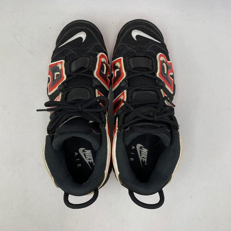 【中古品】【メンズ/レディース】 NIKE ナイキ CJ6129-001 AIR MORE UPTEMPO エア モア アップテンポ スニーカー 靴 160-260811-kh-10-izu サイズ：26 カラー：BLACK/WHITE-LASER CRIMSON 万代Net店