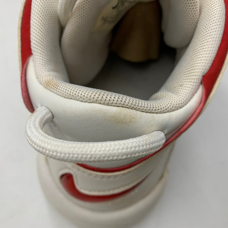 【現状渡し品】【メンズ】 NIKE ナイキ 921948-102 AIR MORE UPTEMPO (2021) エア モア アップテンポ スニーカー 靴 160-260811-kh-09-izu サイズ：27 カラー：WHITE/VARSITY RED-WHITE 万代Net店