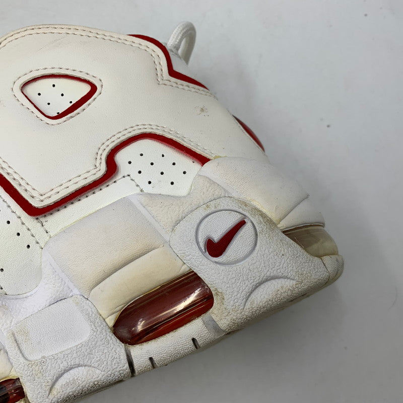 【現状渡し品】【メンズ】 NIKE ナイキ 921948-102 AIR MORE UPTEMPO (2021) エア モア アップテンポ スニーカー 靴 160-260811-kh-09-izu サイズ：27 カラー：WHITE/VARSITY RED-WHITE 万代Net店