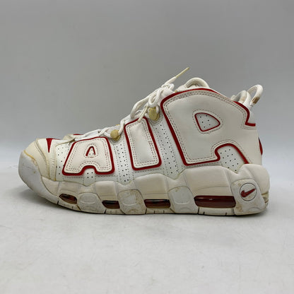 【現状渡し品】【メンズ】 NIKE ナイキ 921948-102 AIR MORE UPTEMPO (2021) エア モア アップテンポ スニーカー 靴 160-260811-kh-09-izu サイズ：27 カラー：WHITE/VARSITY RED-WHITE 万代Net店