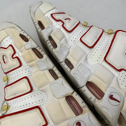 【現状渡し品】【メンズ】 NIKE ナイキ 921948-102 AIR MORE UPTEMPO (2021) エア モア アップテンポ スニーカー 靴 160-260811-kh-09-izu サイズ：27 カラー：WHITE/VARSITY RED-WHITE 万代Net店