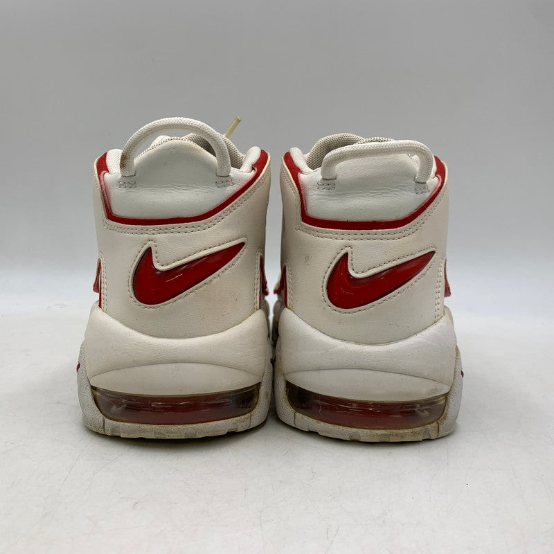 【現状渡し品】【メンズ】 NIKE ナイキ 921948-102 AIR MORE UPTEMPO (2021) エア モア アップテンポ スニーカー 靴 160-260811-kh-09-izu サイズ：27 カラー：WHITE/VARSITY RED-WHITE 万代Net店