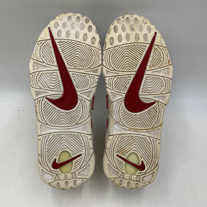 【現状渡し品】【メンズ】 NIKE ナイキ 921948-102 AIR MORE UPTEMPO (2021) エア モア アップテンポ スニーカー 靴 160-260811-kh-09-izu サイズ：27 カラー：WHITE/VARSITY RED-WHITE 万代Net店