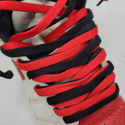 【中古品】【メンズ】 NIKE ナイキ AIR JORDAN 1 RETRO HIGH OG 555088-161 エア ジョーダン 1 レトロ ハイ OG スニーカー 靴 160-260821-as-17-izu サイズ：28cm カラー：WHITE/UNIVERSITY RED-BLACK 万代Net店