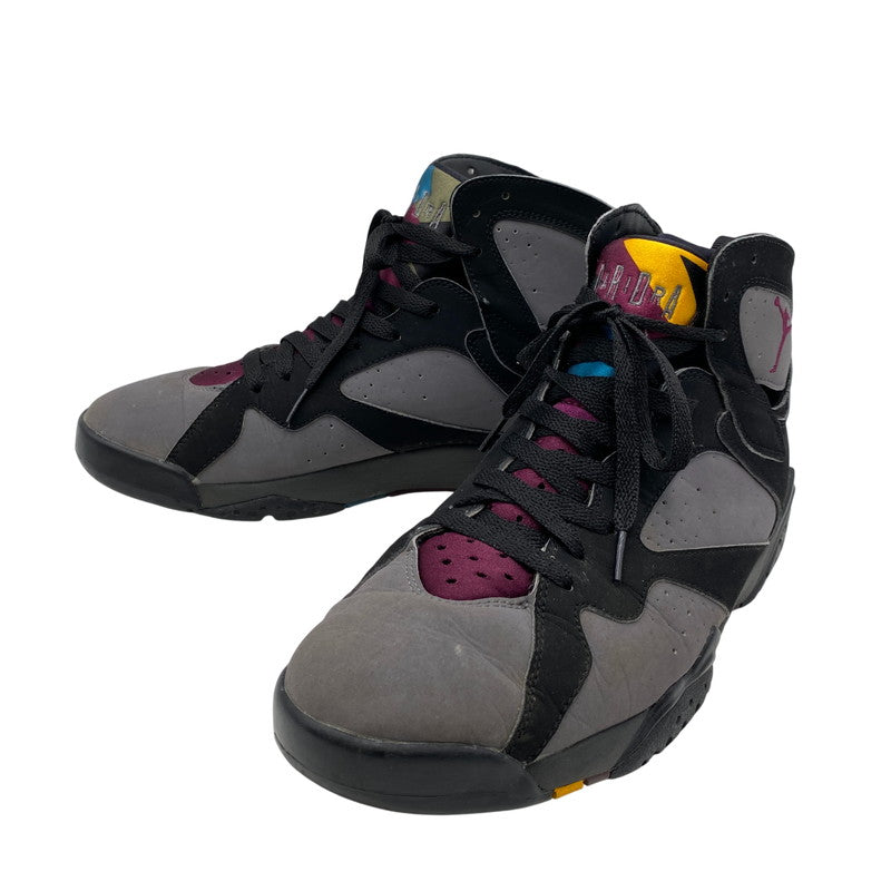 【中古品】【メンズ】 NIKE ナイキ 304775-034 AIR JORDAN 7 RETRO エア ジョーダン セブン レトロ スニーカー シューズ 靴 160-260810-cs-20-izu サイズ：28cm カラー：BLACK/BORDEAUX-LIGHT GRAPHITE-MIDNIGHT FOG 万代Net店