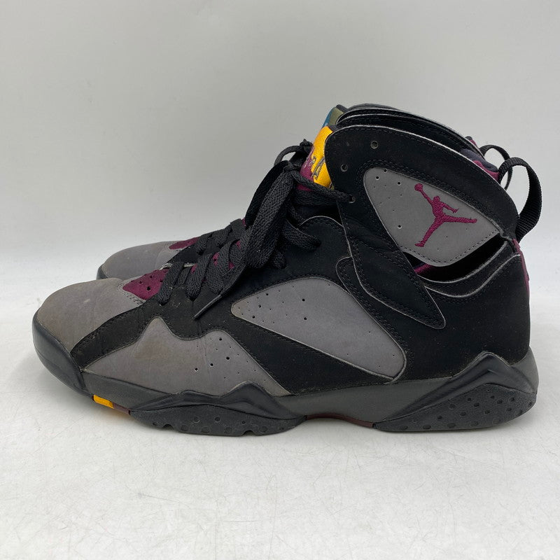 【中古品】【メンズ】 NIKE ナイキ 304775-034 AIR JORDAN 7 RETRO エア ジョーダン セブン レトロ スニーカー シューズ 靴 160-260810-cs-20-izu サイズ：28cm カラー：BLACK/BORDEAUX-LIGHT GRAPHITE-MIDNIGHT FOG 万代Net店